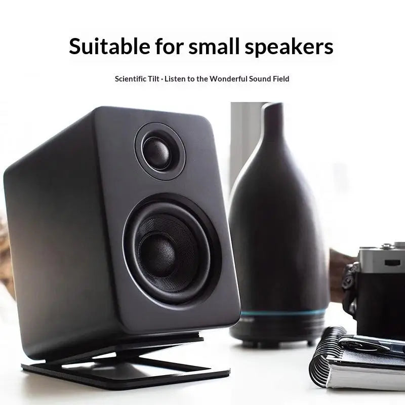 Enhance Spatial Sound Effects Shock Absorption Desktop Speaker Stand Qme