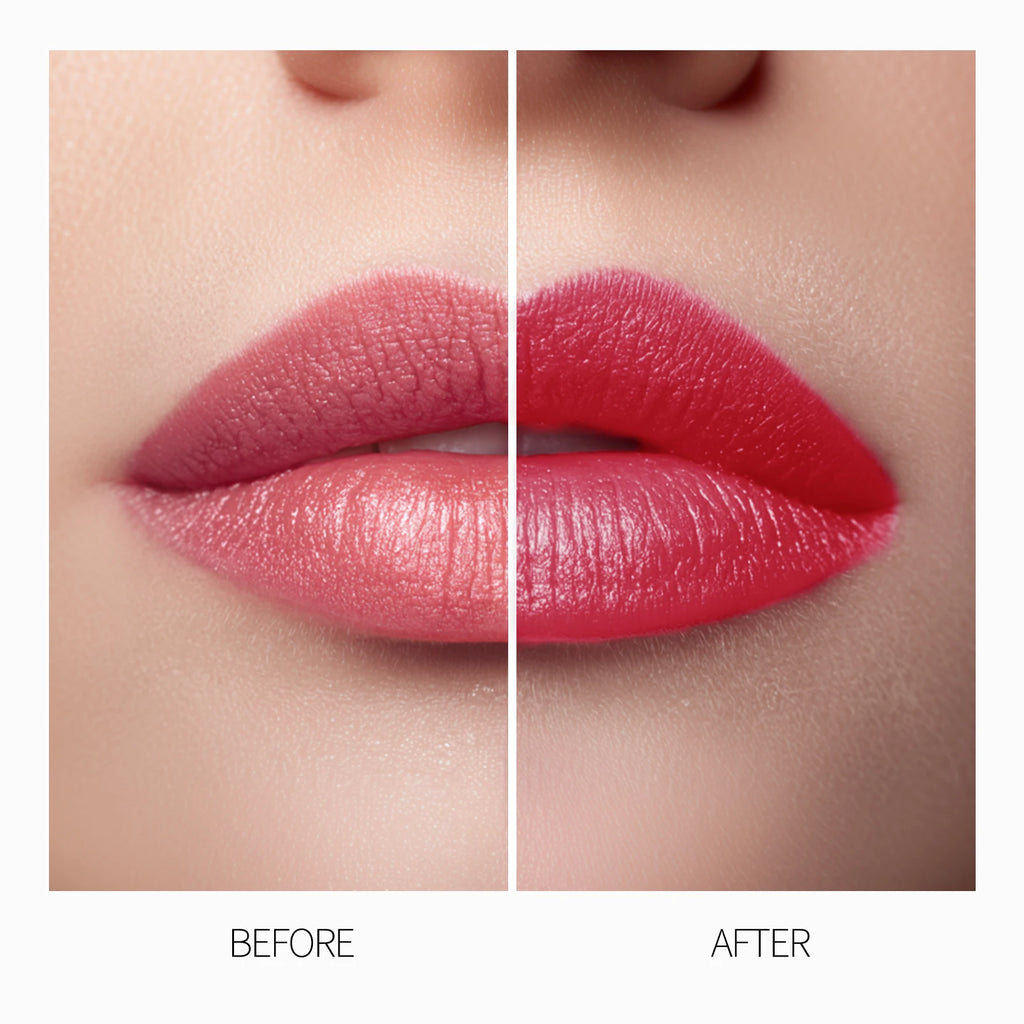 6-Color Matte Lipstick , Non-Fading, Non-Stick Cup Long-Lasting Velvet Finish, Smooth Matte Lip Color Waterproof Smudge-proof Qme