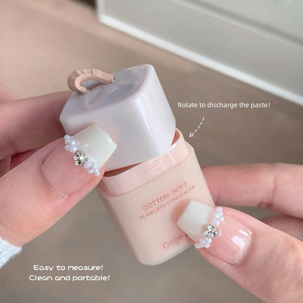 Light Orange Tone Matte Natural Concealer Gege Bear Covers Dark Qme
