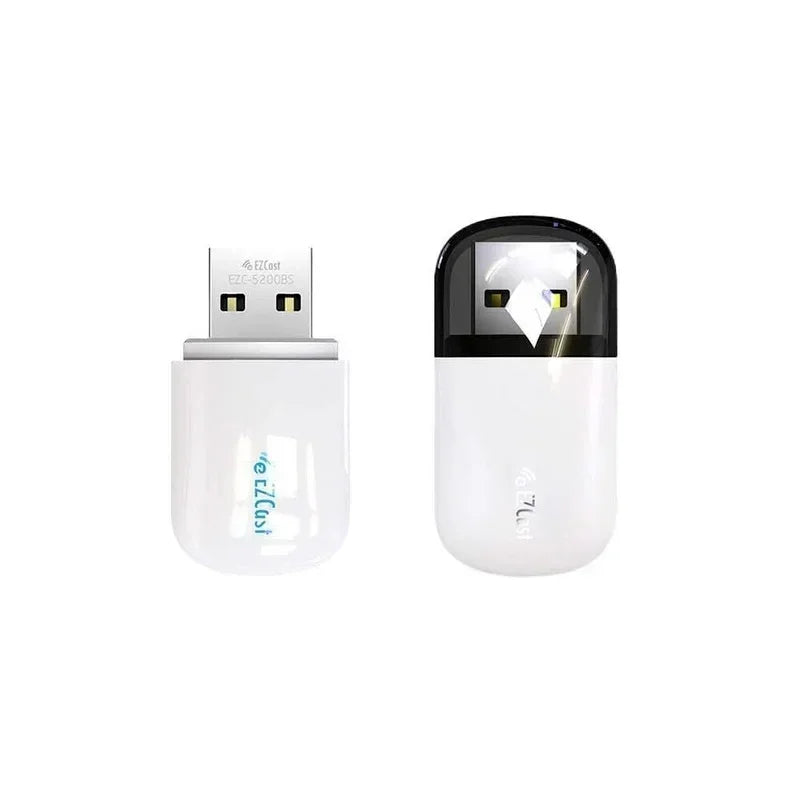 New Portable 2.4G and 5G Dual-band High-speed Network Card Bluetooth 4.2 Driver-free 600mb High-quality Network Card Qme