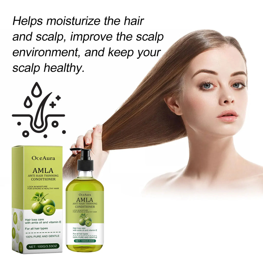 Amla Oil Smoothing Hair Conditioner Nourishing Moisturizing Repair Qme