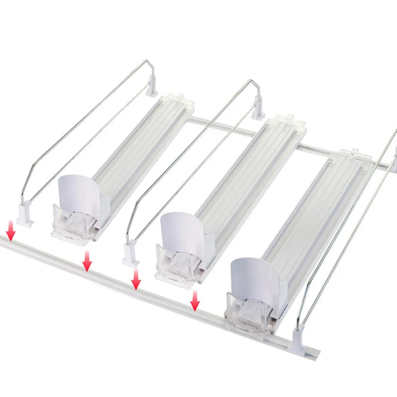 Push Rack Beverage Thruster Dispenser Storage Soda Can Self-pushing Qme