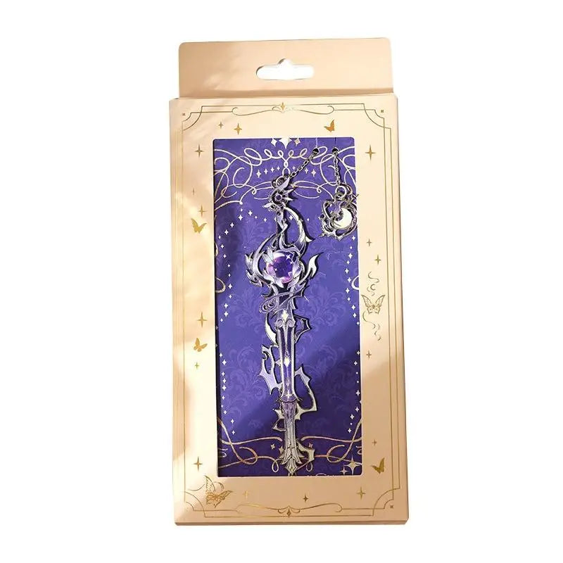 Vibrant Enamel Anime Metal Bookmark Fantasy Book Enjoyment Qme