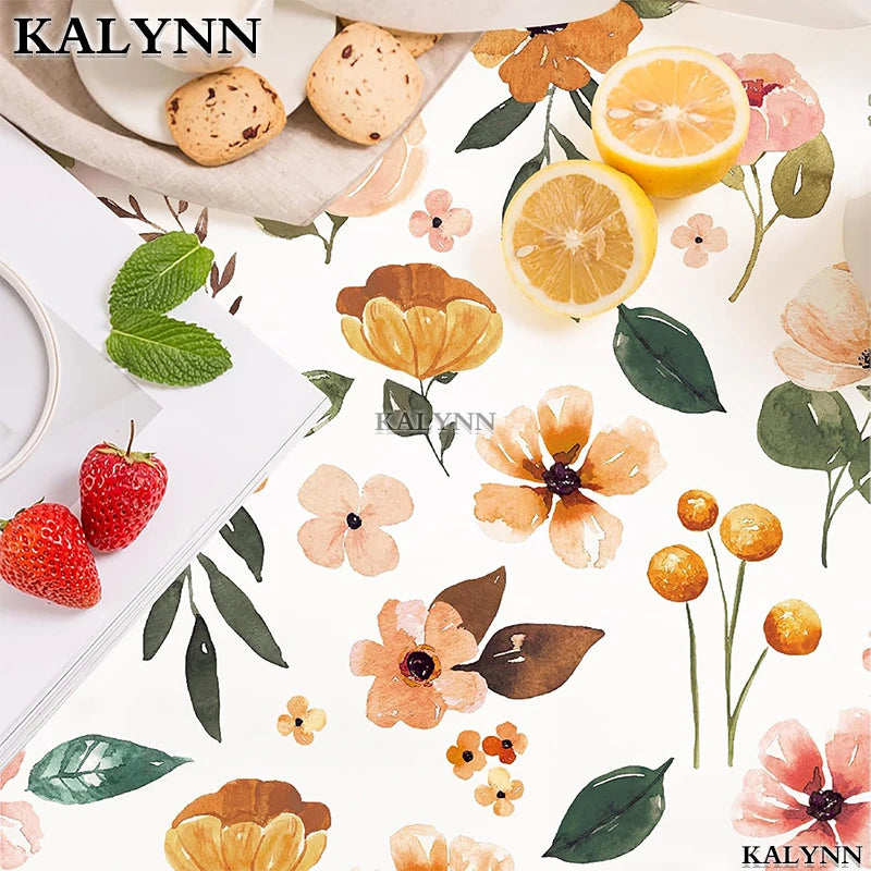 Floral Peel Stick Wallpaper Boho Flower Contact Paper Self Adhesive Qme