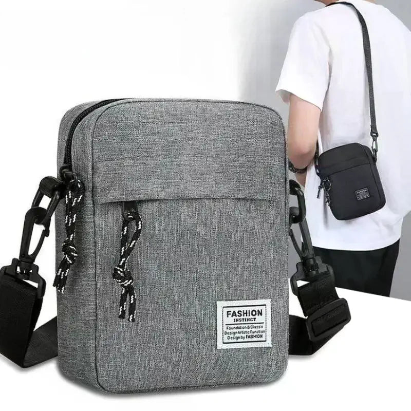 Men's Bag Available Single Shoulder Cross-body Design Suitable Daily Qme