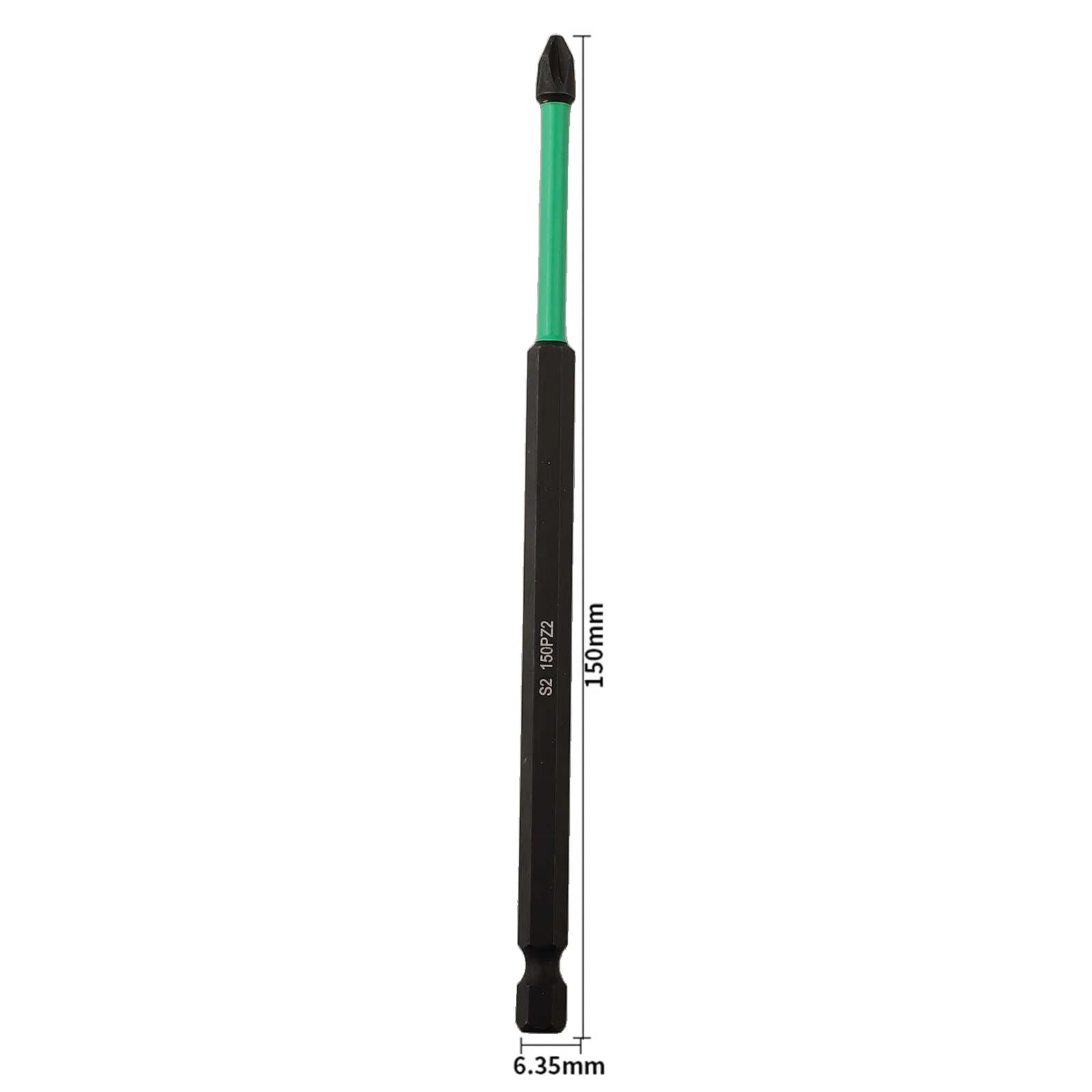 25-150mm For PZ2 Driver Bits Heavy Duty Long For Pozidriv Hex Screwdriver Bit Qme 150mm