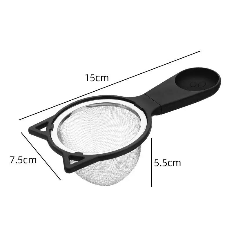 Fine Mesh Strainer Handle Nylon Ultra Handheld Kitchen Sieve Small Qme B