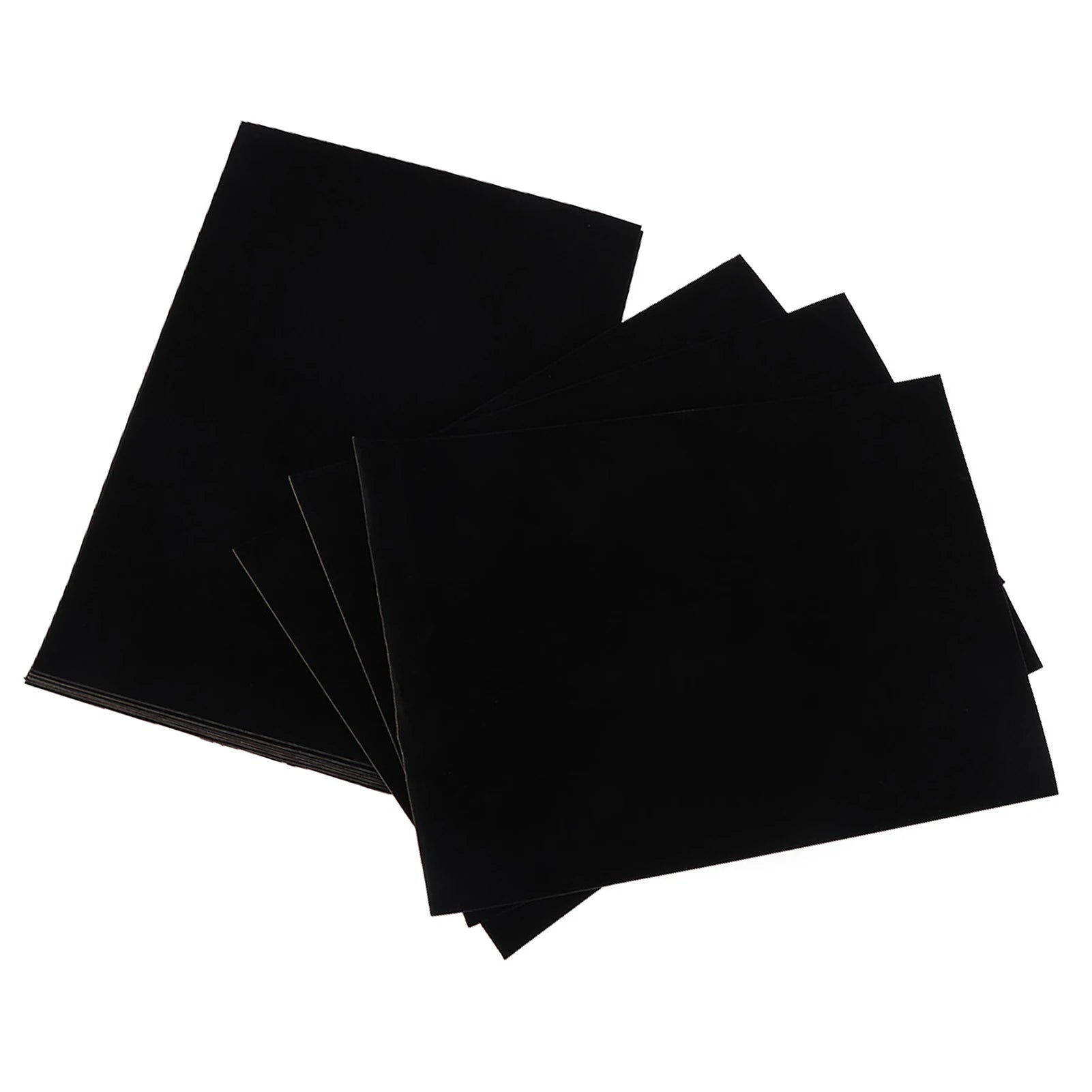 Black Flocked Cloth Self adhesive Flocked Cloth Self adhesive Black Jewelry Box Lint Lining Sticky Flocked Cloth Accessory Qme