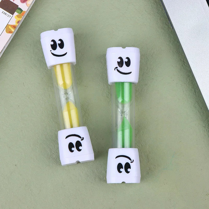 2-Minute Creative Big-eye Timer Children Tooth Brushing Sandglass Qme