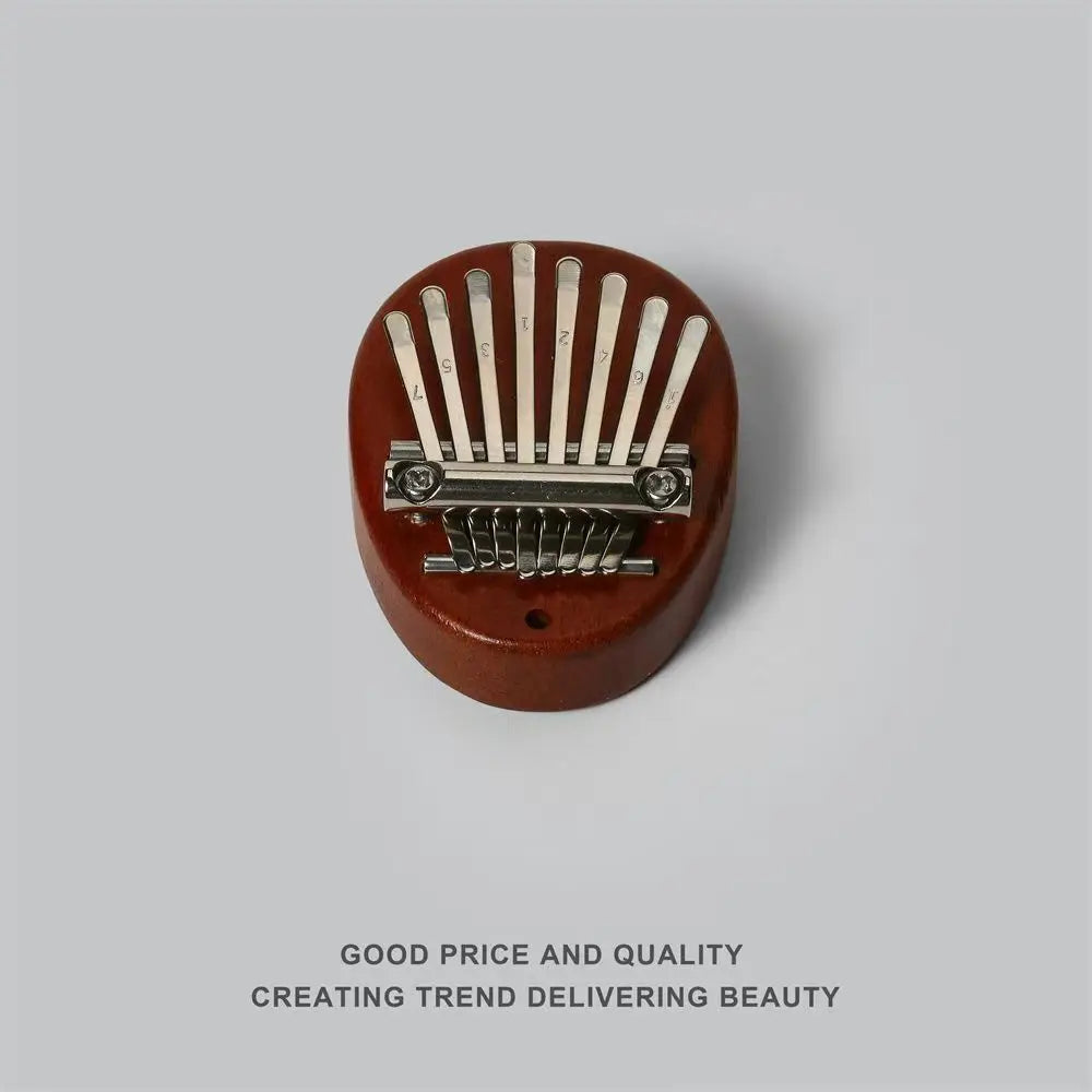 8 Key Mini Wooden Kalimba Exquisite Finger Thumb Piano Marimba Qme