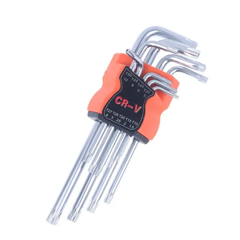 Hand Repair Tools L-type Torx Star Wrench Hexagon Spanner Ideal Home Qme A2