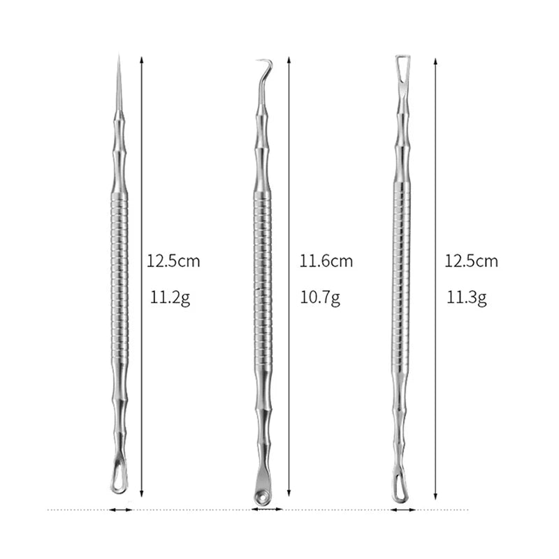 Acne Blackhead Removal Needles Pimples Clip Tweezers Beauty Artifact Qme