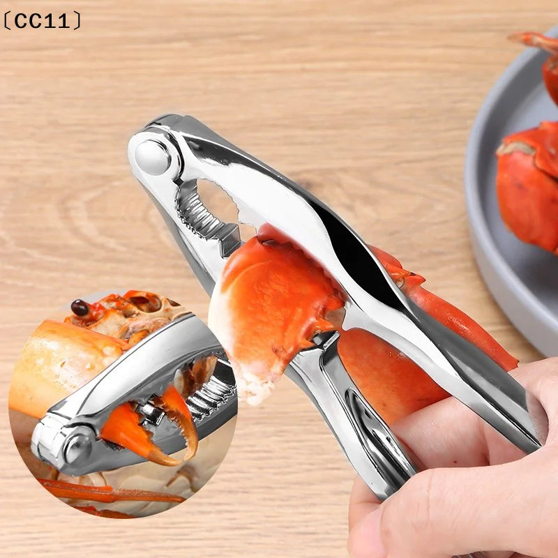 Seafood Crackers Crab Forks Lobster Opener Clip Leg Sheller Nuts Qme