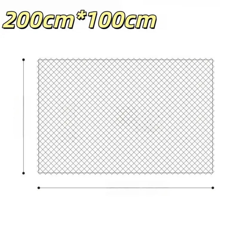 Fish Tank Net Anti Jumping Guard Pet Balcony DIY Accessories Aquarium Qme A2
