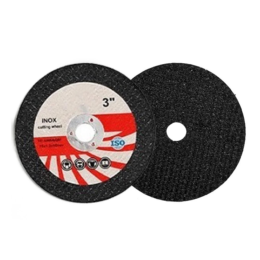 10pcs Resin Grinding Wheels 75mm For Angle Grinder Composite Corundum With Zirconium Abrasive Layer For Efficient Metal Cutting Qme