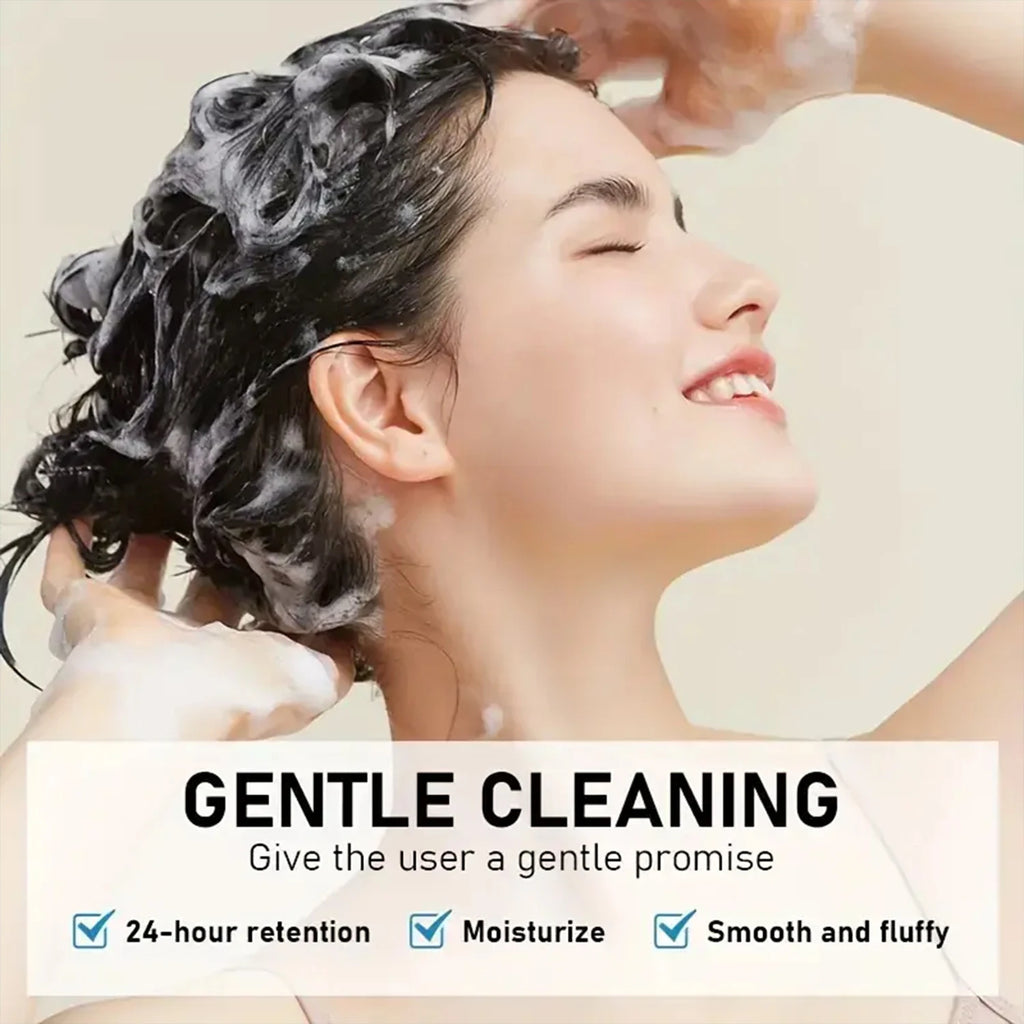 Repairing Keratin Shampoo with Biotin & Collagen for Damaged Hair - Deep Moisturizing & Color Protection. Qme