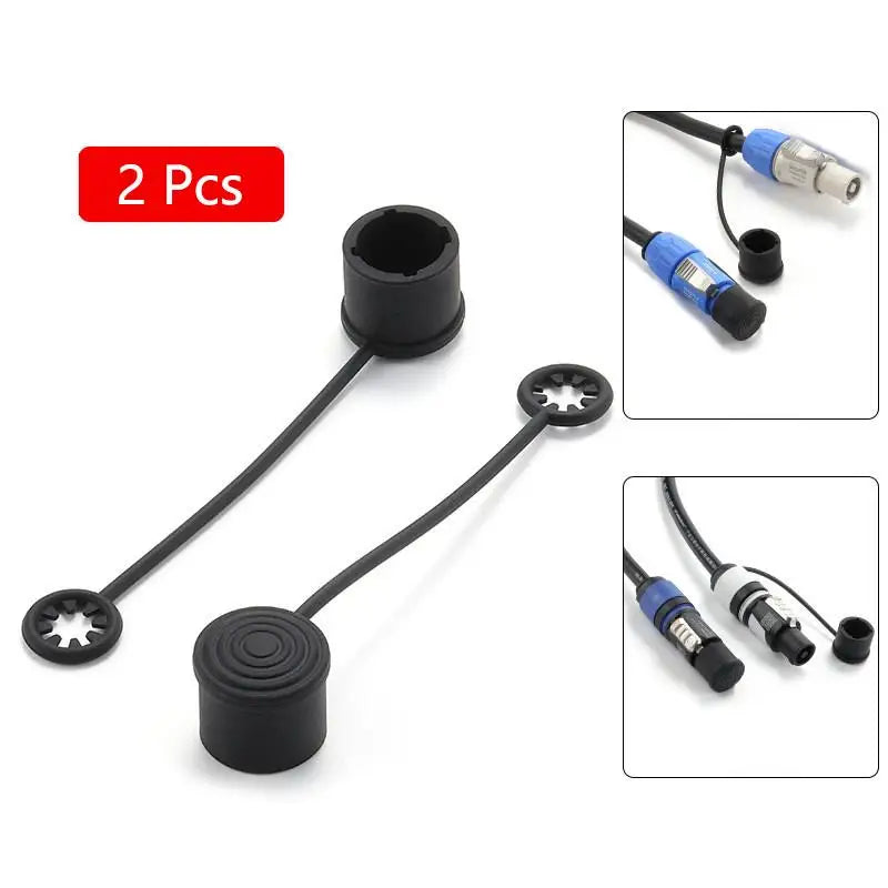 Silicone Dust Cover Audio Power Network Plug Protection Waterproof Qme A4