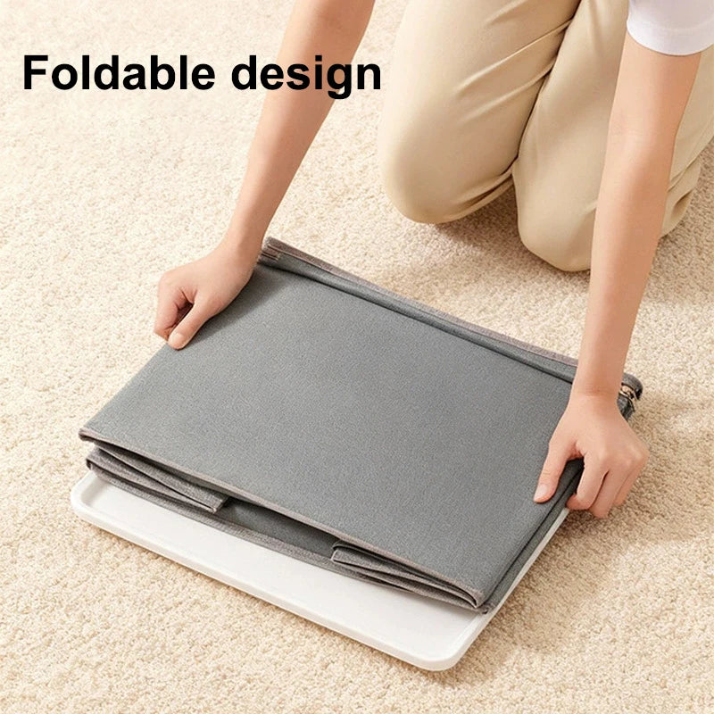 Lid Dustproof Storage Box Shoes Clothes Accessories Home Organization Qme