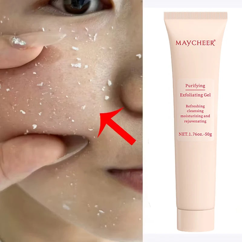 Exfoliating Peeling Gel Facial Scrub Moisturizing Nourishing Qme