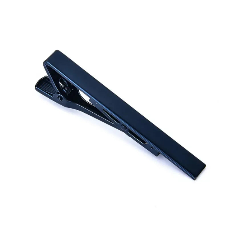 Tie Clip Fashion Ties Men Metal Tone Simple Bar Clasp Practical Qme NV