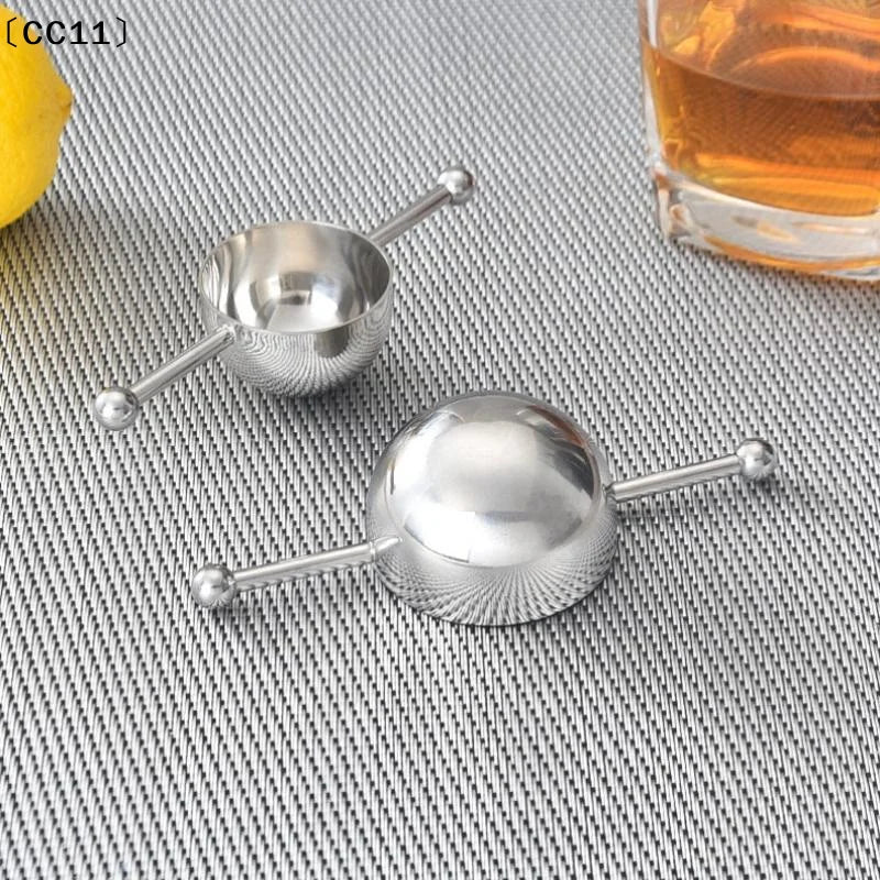 15 Stainless Steel Cocktail Jigger Precise Liquor Mixing Double Beads Qme