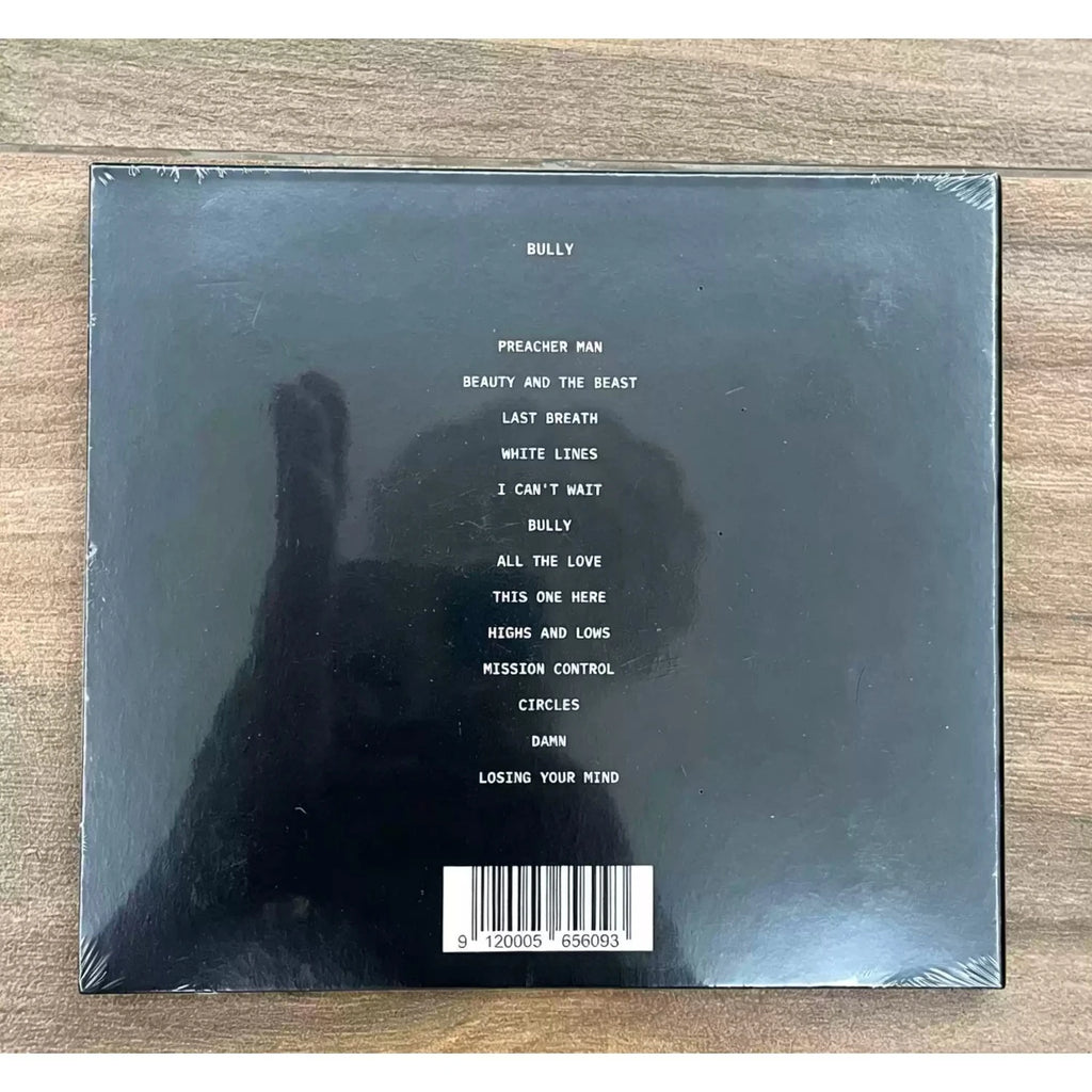 Avant-Garde Music CD Black-and-White Close-Up Portrait Emotional Art Photography Themed Cover High-Tension Track Collection Qme