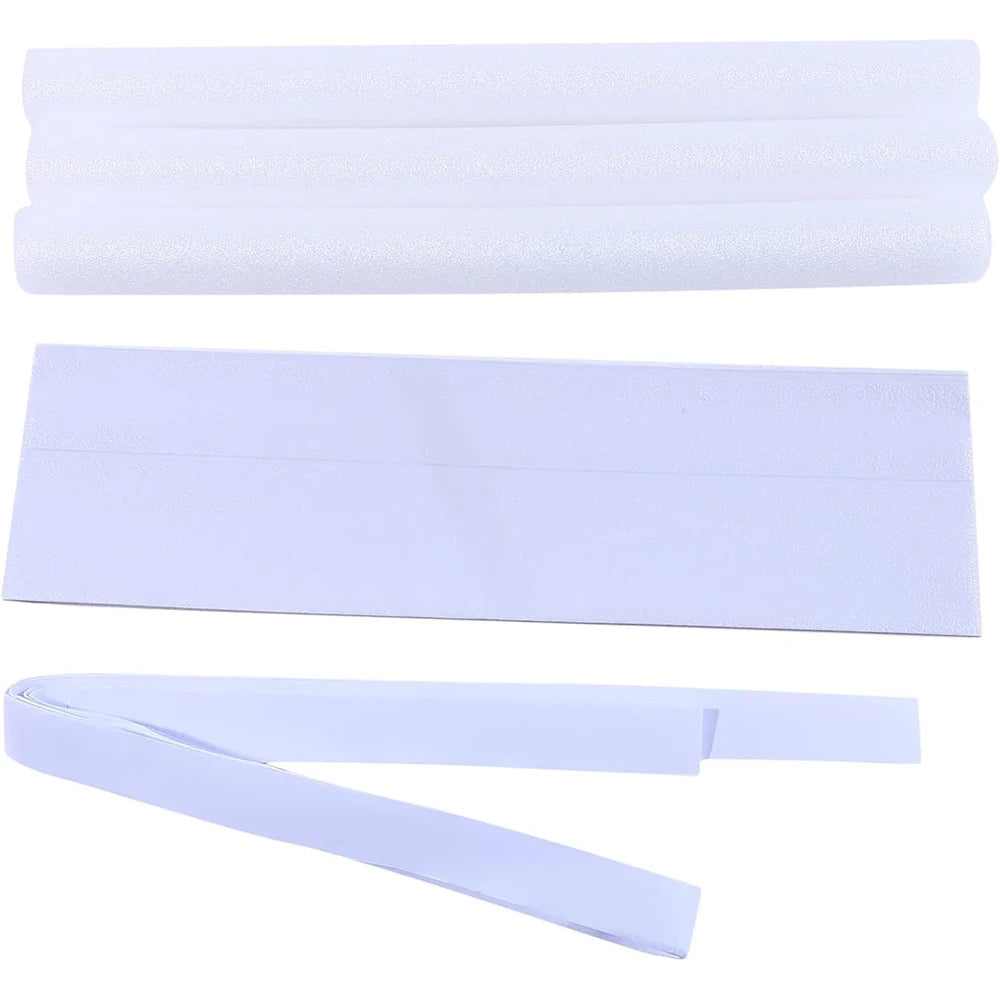 1-4pcs Self Adhesive Door Bottom Weatherstrip Sound Insulation Flexible Windproof Under Door Draft Rubber Foam Seal Strip Qme