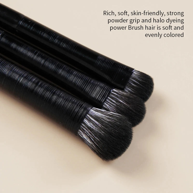 Natural Eye Makeup Brushes Eyeshadow Brush Eyebrow Contour Eyeliner Qme