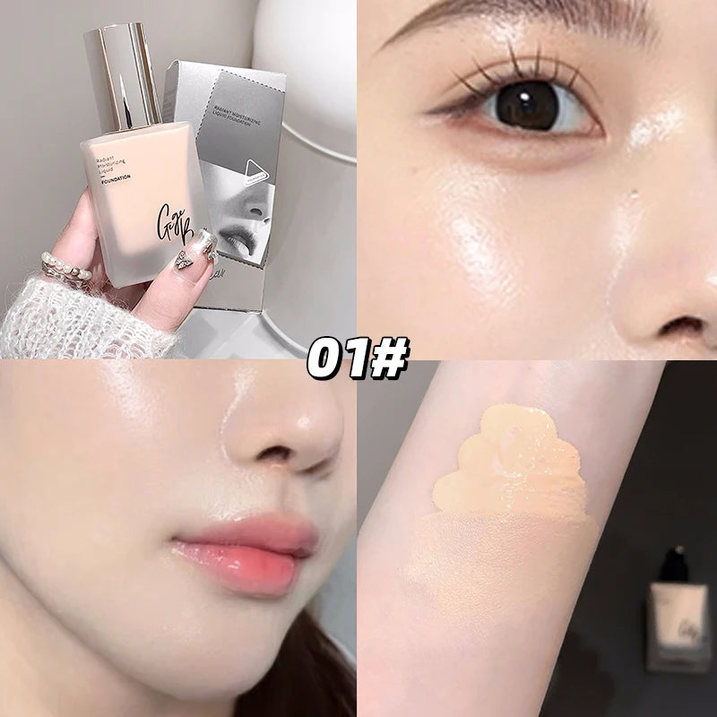 Gege Bear Light Foundation Liquid Concealer Long-lasting Moisturizing Qme GX1313-1