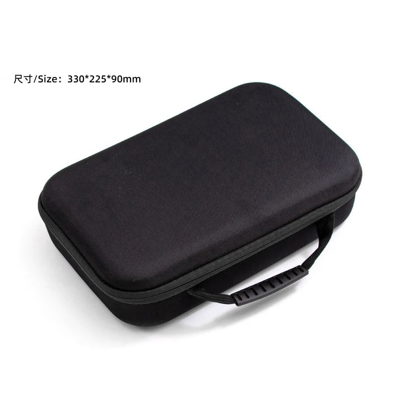 Large Capacity Tools Storage Bags Square Rectangle Electric Drill Qme Black Long