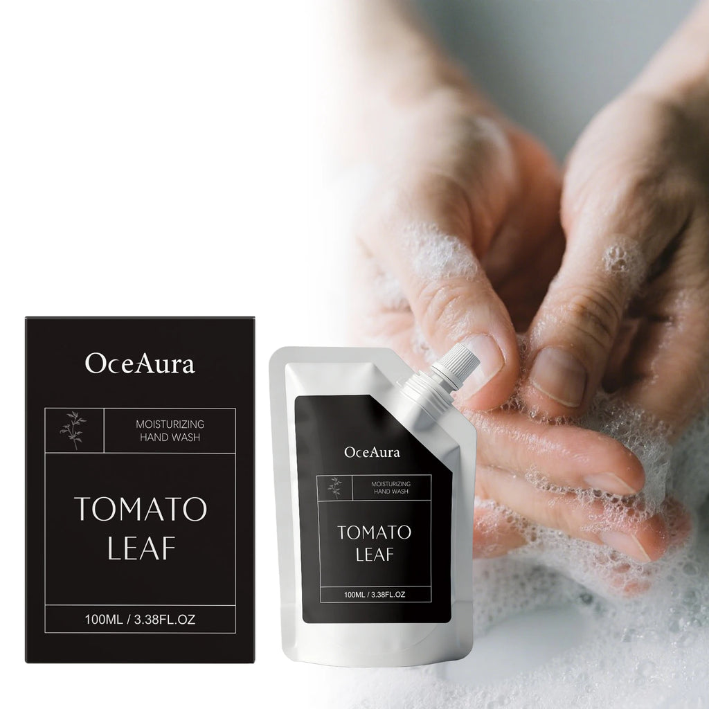 Moisturizing Hand Wash with Tomato Extract Gentle Daily Hand Soap for Clean Soft Hands Hydrating Hand Cleanser for Home Kitchen Qme