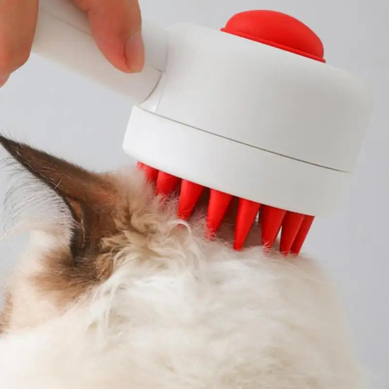 Cleaning Pet Cats Dogs Brush Spray Grooming Clean Tool Comb Bath Qme