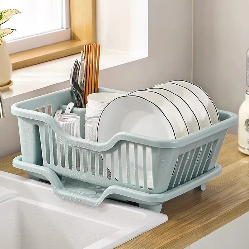 Bowl Holder Countertop Utensil Organizer Kitchen Drain Rack Qme
