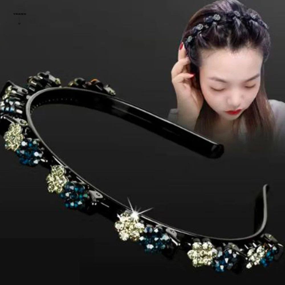 Elegant Hair Bands Clips Plum Blossom Multi-storey Toothed Clip Qme