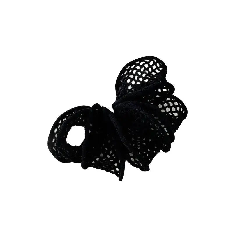 Shirt Sleeve Holder Elastic Mesh Fixer Bands Anti-slip Clip Arm Cuffs Qme Black