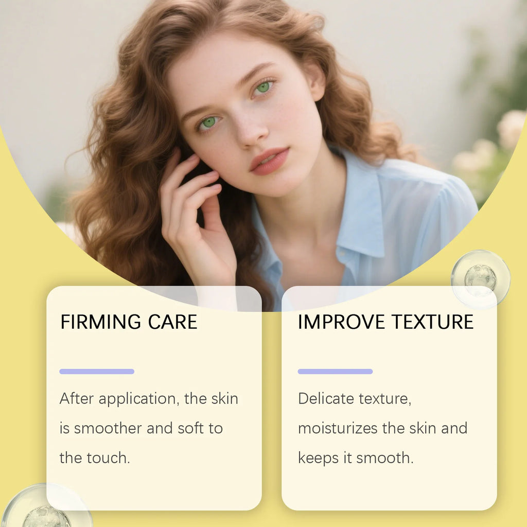 Bee Venom Firming Cream Reduce Fine Line Lifting Face Moisturizer Tightened Skin Smoothing Anti-Aging Firming Neck Lotion Qme