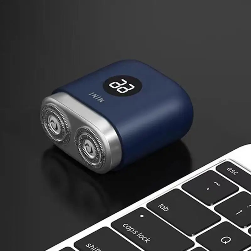 Pocket Electric Shaver Compact USB Charging Men's Beard Trimmer Qme
