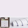 Matte White Peel Stick Wallpaper Waterproof Contact Paper Qme Matte White 30cmx1M