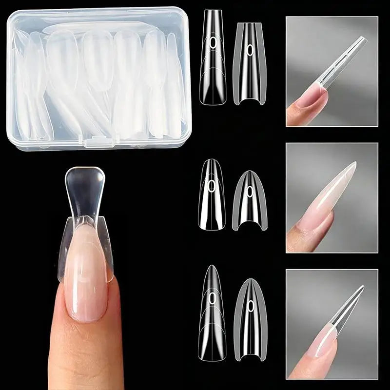 Dual Forms Sandwich Design Swift Professional Nail Salon Service Qme