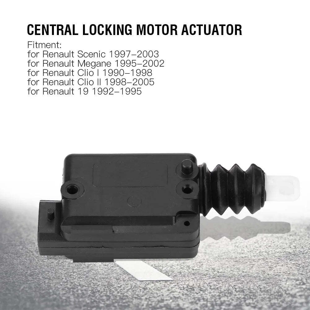 7702127213 Central Locking Motor Door Lock Actuator 2 Pin for Scenic 7702127213 Central Door Lock Actuator Qme