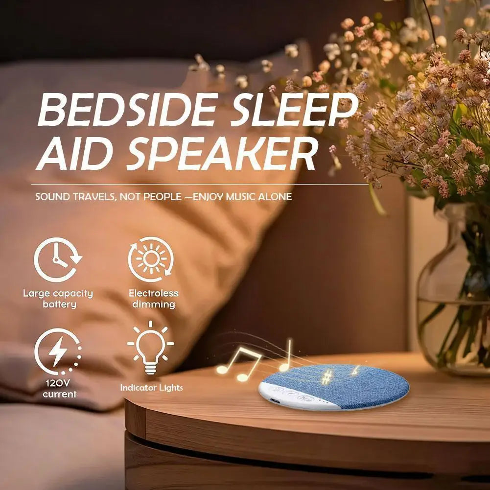 Bedroom Pillow Speaker Under Sleeping Bluetooth 5 4 Mini Bone Qme