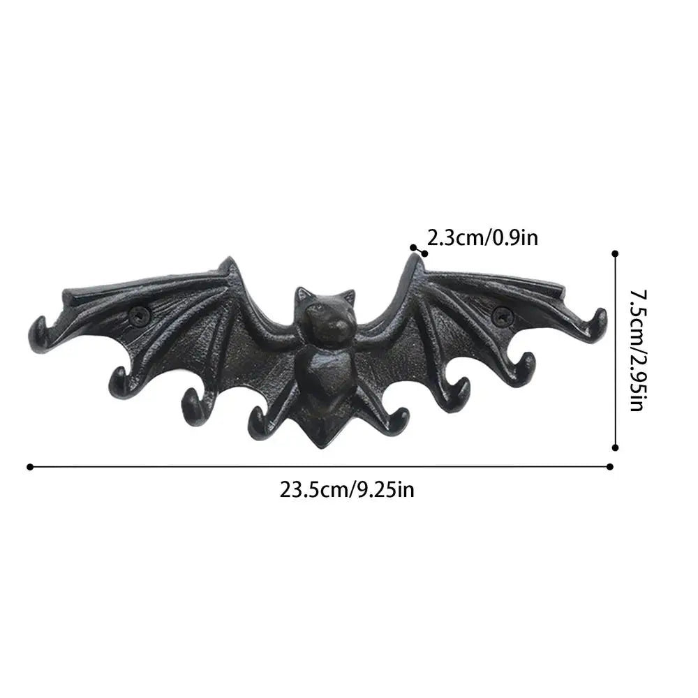 Halloween Bat Key Hook Gothic Vampire Creative Wall Decoration Qme Black China Mainland