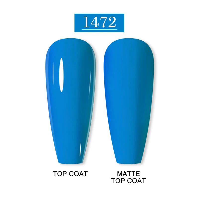 Arte Clavo Nail Art Designs Matte Coat Gel Polish Winter Pink Semi