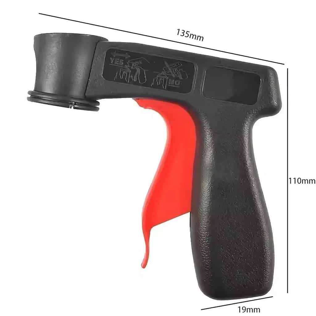 1 Plastic Portable Spray Paint Handle Universal Reusable Car Changing Qme