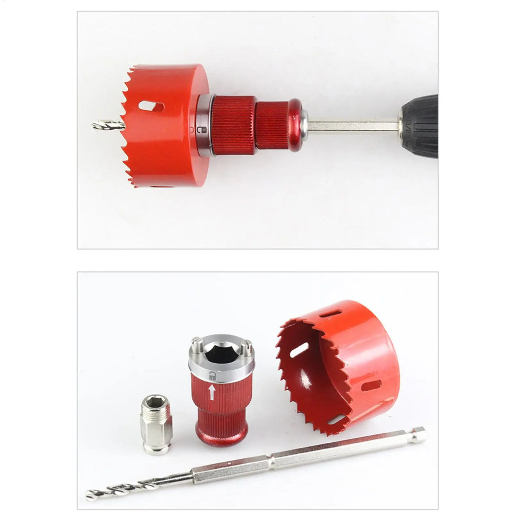 Coring Hole Opener Hex Shank Rapid Cutter Carbon Steel Quick Cores Qme