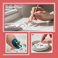 3D Resin Decorations Summer Fashionable Polka Dots Vibrant Dopamine Qme Default Title