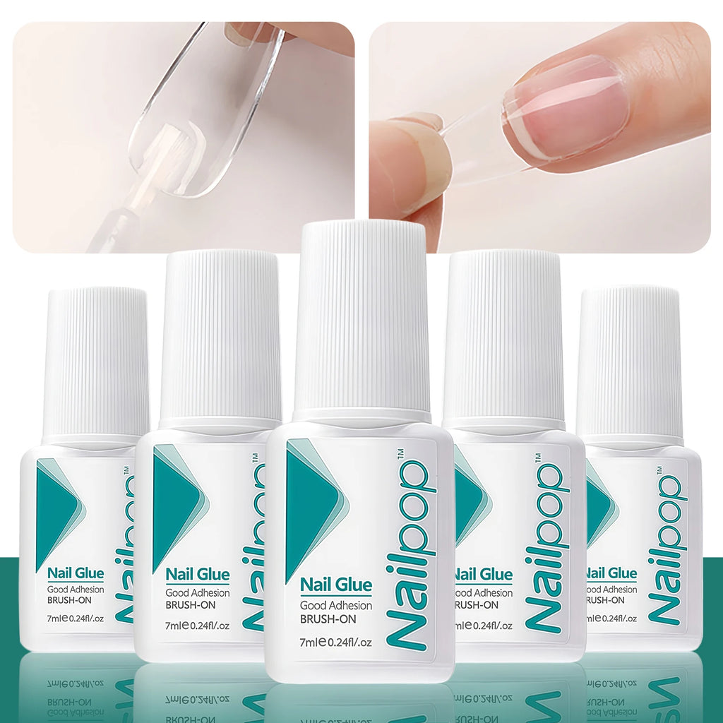 Nailpop Nail Glue 2 Strong Adhesive Fast Drying Long Lasting Qme