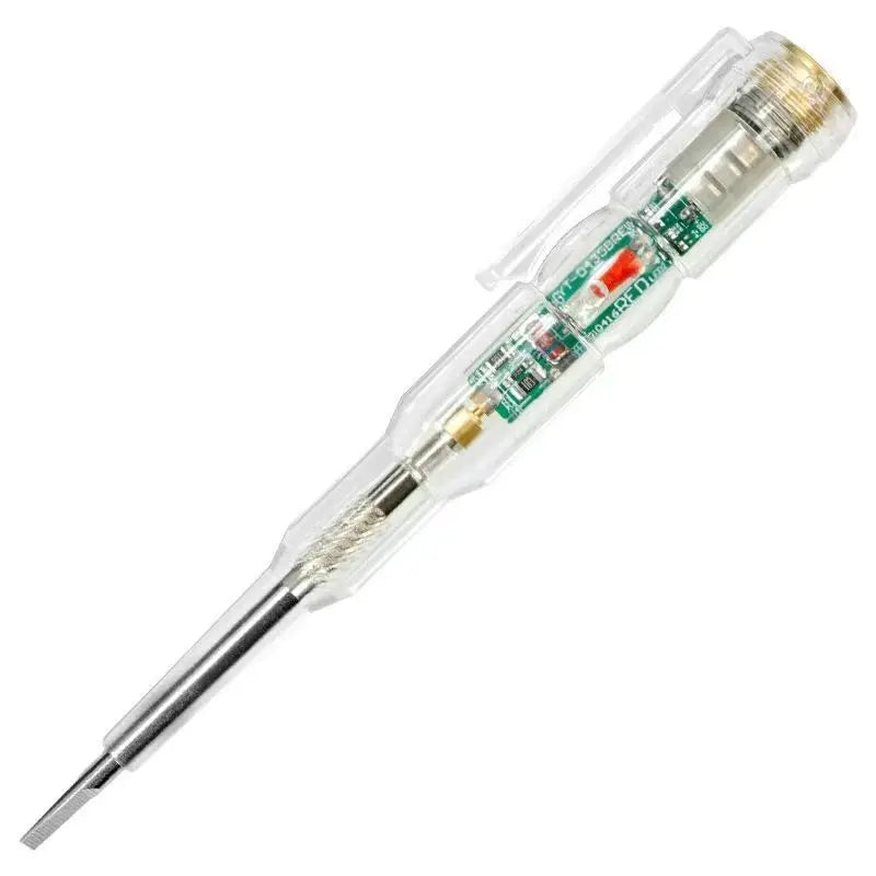 Induced Electric Tester Pen Screwdriver Probe Light Voltage Detector Qme