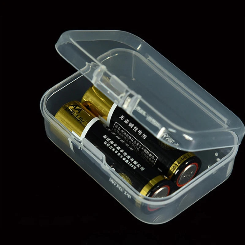 Plastic Box Transparent Jewelry Organizer Sample Small Tool Storage Qme Default Title
