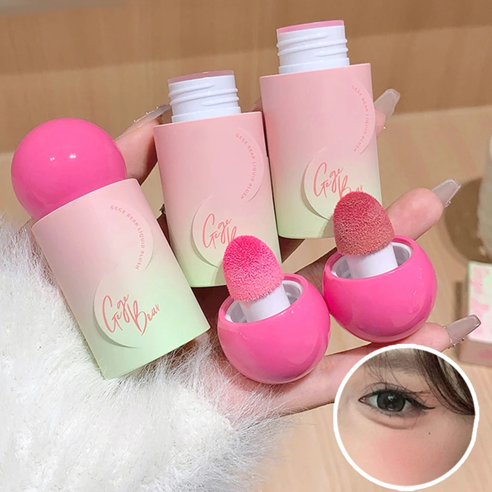 Gege Bear Light Blush Liquid Moisturizing Mirror Vitality Whitening Qme